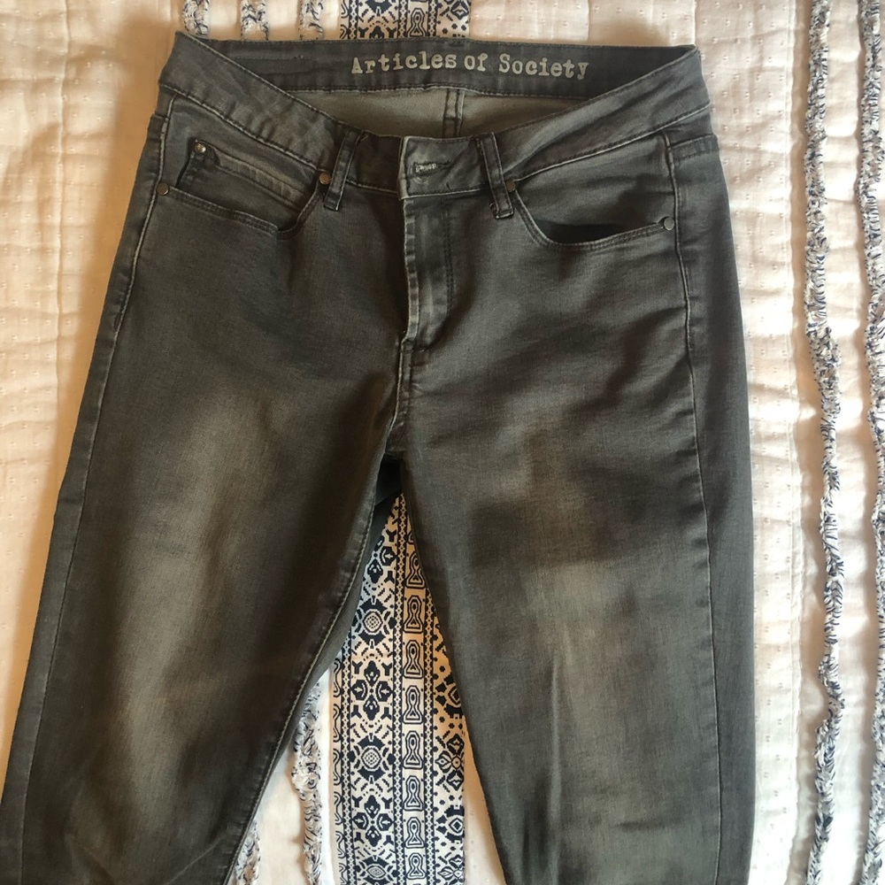 Articles of Society Gray Jeans